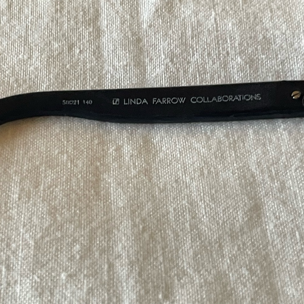 Vintage | rare The Row X linda farrow black round sunglasses - Picture 2 of 8